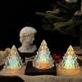 thumbnail image 4 of Fiudx Ofertas y liquidaciones Luces de iceberg navideñas, decoraciones de diamantes de cristal, decoraciones para restaurantes, luces de noche LED para árboles de Navidad, 4 of 7