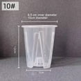 thumbnail image 1 of Clear Plastic Orchid Pots with Holes Transparent Flower Pot Succulents Plant, 1 of 5