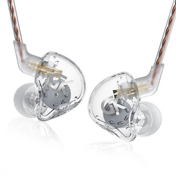 Auriculares estéreo con bajo con cable GK, auriculares para teléfonos móviles, auriculares de música HiFi, auriculares para ordenador portátil, accesorios para teléfonos inteligentes sin micrófono Inevent EL005371-01B