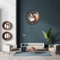 thumbnail image 3 of relogeuhr Moderne Horloge Murale Silencieuse,horloge Murale Digitale De 30 Cm Horloge Murale Ronde Numrique Quartz, Adapte Au Salon,au Bureau, La, 3 of 5