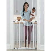 Regalo Easy Step Extra Tall Walk Thru Baby Gate, Includes 4-Inch Extension Kit, 4 Pack of Pressure Mount Kit and 4 Pack Wall Cups and Mounting Kit