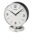 thumbnail image 1 of Reloj de Escritorio y Mesa Seiko Hutton Plateado y Negro a Batería, 1 of 2