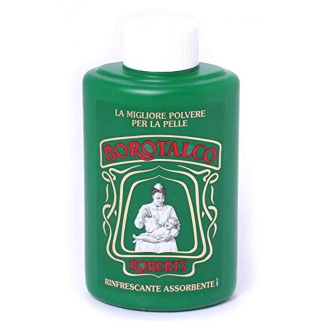 Polvo Borotalco Roberts 200 g (7 oz) para ropa de cama y cuerpo