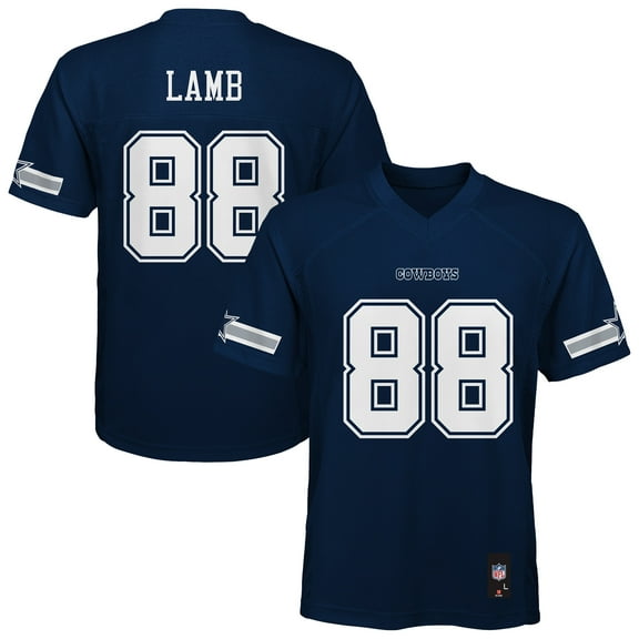 Preschool Outerstuff CeeDee Lamb Navy Dallas Cowboys Replica Player Jersey