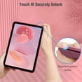 thumbnail image 3 of Fintie Case for iPad (A16) 11th Generation 11 Inch (2025), iPad 10th Generation 10.9 Inch (2022) with Translucent Frosted Back, Slim Shell Hard Stand Cover, Auto Sleep/Wake, 3 of 10