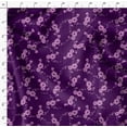 thumbnail image 4 of Soimoi Poly Taffeta Purple Fabric By the Yard - 56 Inch Wide - Florals, Leaves Print Fabric - Elegant & Beautiful Patterns for Fashion and Home Decor Printed Fabric, 4 of 6