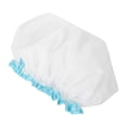thumbnail image 2 of Ducha Impermeable Capa De Ducha Impermeable De Doble Capa Espesar Gorro De Baño Elástico Para Mujer Sombrero, 2 of 4