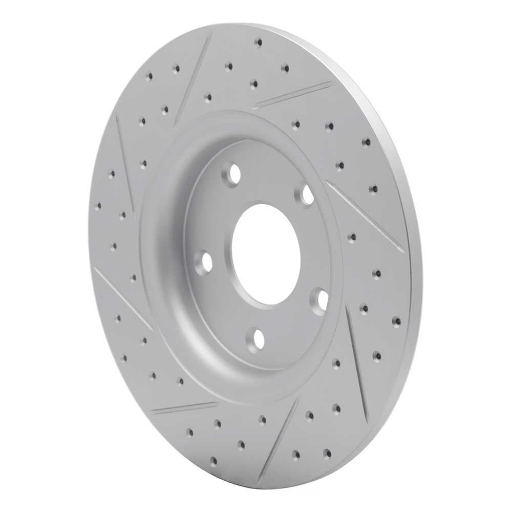 Dynamic Friction Company 830-40113R DFC Geoperformance Rotor - Drilled and Slotted