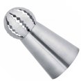 thumbnail image 2 of Stainless Steel Flower Icing Piping Nozzle Pastry Cake Cream Cupcake Decorating Nozzles Tip, Type 2, 2 of 7