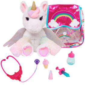 Pillow Pets Glow Pets Unicorn 12 Walmart Com