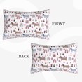 thumbnail image 2 of Pofeuu Cute Dog Print Polyester Microfiber Plush Pillowcases, Super Soft and Cozy Pillow Case Covers with Envelop Closure（Pillow core not included）-16"x24", 2 of 6