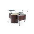 thumbnail image 2 of Global Furniture UGlobal Furniture USA Mahogany End Table with StoolSA Mahogany End Table with Stool, 2 of 2