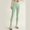 Mint Green, variant on Brondbend Yoga Pants Womens Leggings Stretchy High Waist Belly Control Workout Trousers Solid Color Casual Tights Slim Fit Daily Running Jogger Black