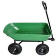 thumbnail image 5 of ENYOPRO Garden Wagon Carrier, Beach Carts with 10" Big Wheels, Heavy Duty Utility Garden Dump Cart, Portable Grocery Cart, All Terrain Universal Wheels Wagon Cart, 39.37 x 18.5 x 18.9 inch, JA2002, 5 of 8