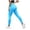#8_Blue, variant on 3D Cellulite Leggings for Women High Waist Compression Resistance Band Leggings, Butt Lifting Tummy Control Yoga Pants