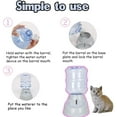 thumbnail image 3 of Dog Water Bowl Dispenser, 3 Gallon/ 11L Pet Water Dispenser Station for Large Dogs and Cats, Gravity Automatic Feeder, Large Size Dog Drinking Fountain, 3 of 6