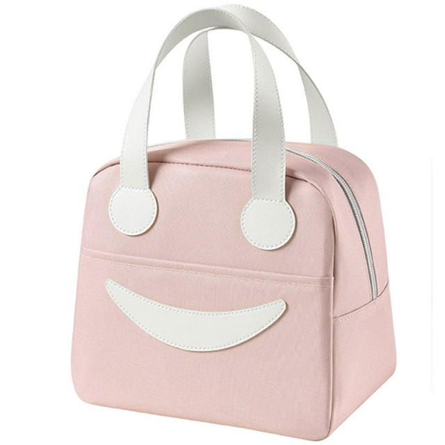 Bolsa de almuerzo funcional, impermeable y con capacidad para una sola persona para mantener Rosado