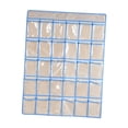 thumbnail image 1 of Bolsa de bolsillo de Bolsa de almacenamiento de la organización doméstica Organizador de bolsillo de bolsillo para colgantes de paredes para Beige, 1 of 9