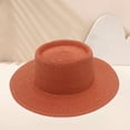 thumbnail image 2 of Gsakboxl Bucket Hat Women Dome French Style Straw Boater Hat, Elegant Retro Top Hat for Summer Vacation Party Outdoor, 2 of 3