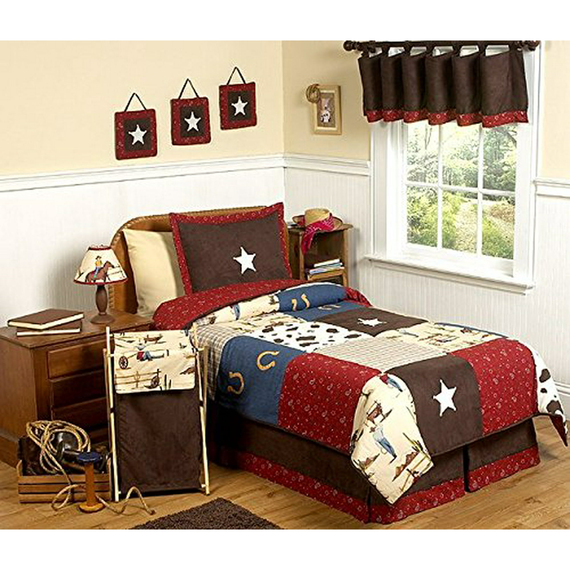 Sweet Jojo Designs 4 Piece Wild West Cowboy Western Childrens Bedding Twin Set Walmart Canada
