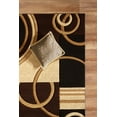thumbnail image 4 of GLORY RUGS Area Rug Modern 8x10 Brown Soft Hand Carved Contemporary Floor Carpet with Premium Fluffy Texture for Indoor Living Dining Room and Bedroom Area, 4 of 6