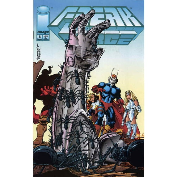 Freak Force #8 VF ; Image Comic Book