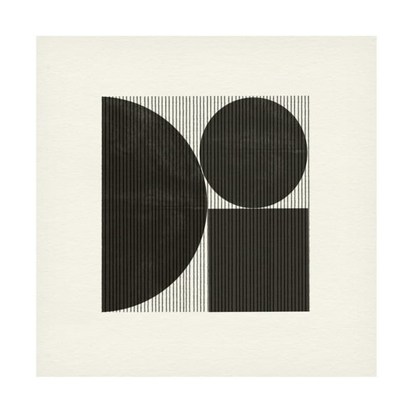 Trademark Fine Art THE MIUUS STUDIO Paper Object No7 Canvas Wall Art