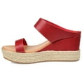 thumbnail image 3 of Journee Womens Alissa Wedge Heel Espadrille Sandals, 3 of 10