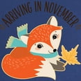 thumbnail image 2 of CafePress - Fox November Maternity T Shirt - Maternity Dark T-Shirt, 2 of 3