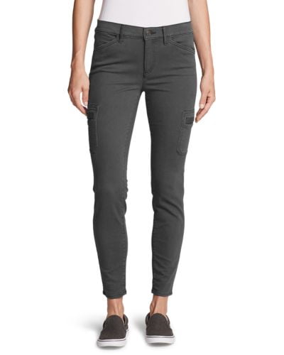 womens skinny cargo pants