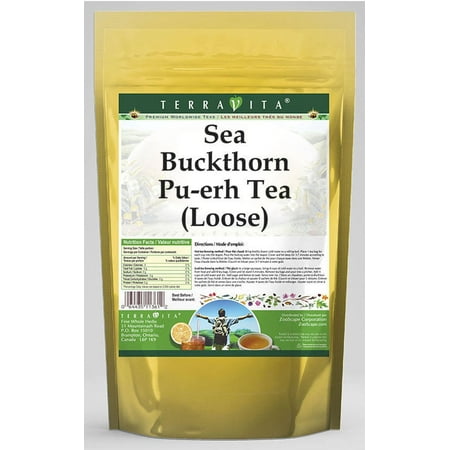 Sea Buckthorn Pu-erh Tea (Loose) (4 oz, ZIN: (Best Time To Drink Pu Erh Tea)