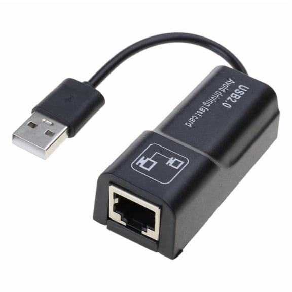 Zecic USB to Ethernet Adapter USB 2.0 to Ethernet LAN Networking Adapter 100Mbps RJ45