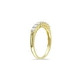 thumbnail image 2 of Gem & Harmony 1/2 Carat (Ctw) Diamond Wedding Band Ring in 10K Yellow Gold for Women, 2 of 6