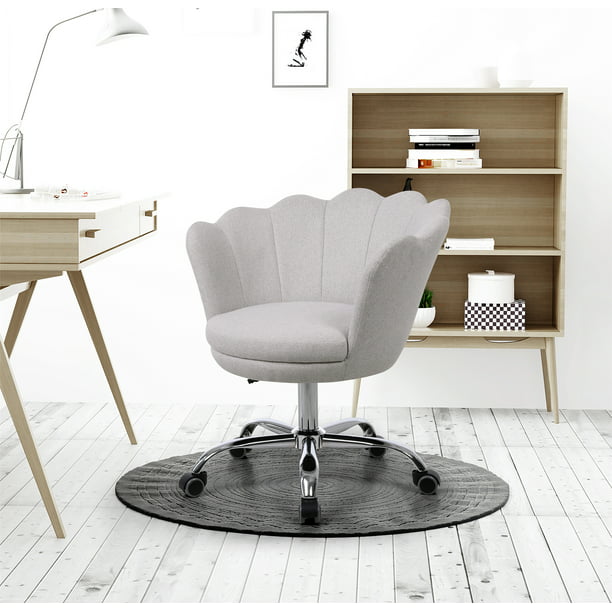 Velvet Desk Chairs Modern Swivel S, Swivel Vanity Chair