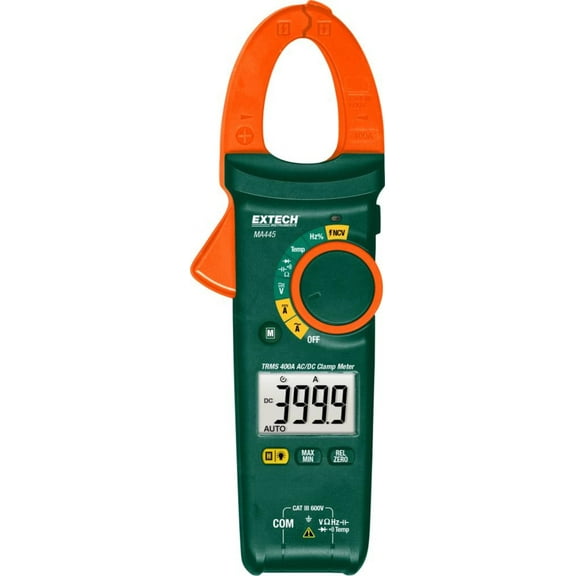 Extech 400 A Trms Ac/dc Clamp Meter Ncv