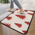 thumbnail image 4 of Red Christmas Tree Pattern Door Rugs,Washable Non Slip Door Mats Indoor,Decorative Door Mats,Entry Mat Indoor for Entrance,Bedroom,Kitchen,Bathroom,30"x17", 4 of 6
