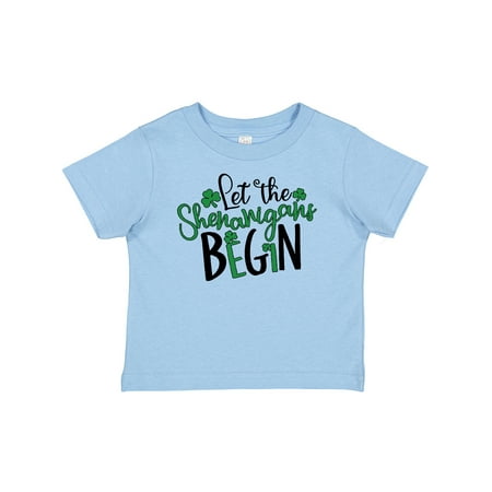 

Inktastic St. Patrick s Day Let the Shenanigans Begin Gift Baby Boy or Baby Girl T-Shirt