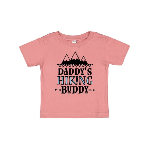 Inktastic Daddys Hiking Buddy Childs Hiker Boys or Girls Baby T-Shirt
