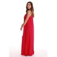 thumbnail image 2 of Riviera Sun Solid Spaghetti Strap Dress 21889-BLK-3X (Coral, Small), 2 of 3