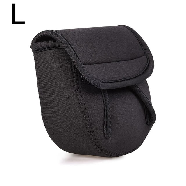 Fishing Reel Protective Cover Bag - Neoprene Reel Protector for Spinning, Baitcasting, Fly Reels - S/M/L Sizes