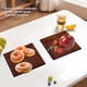 thumbnail image 3 of Plato De Postre De Madera Cuadrado, Hecho A Mano Lindo Diseño Japonés Para Postres, Aperitivos, Decoraciones Y Almacenamiento. Ideal para uso en el hogar., 3 of 7