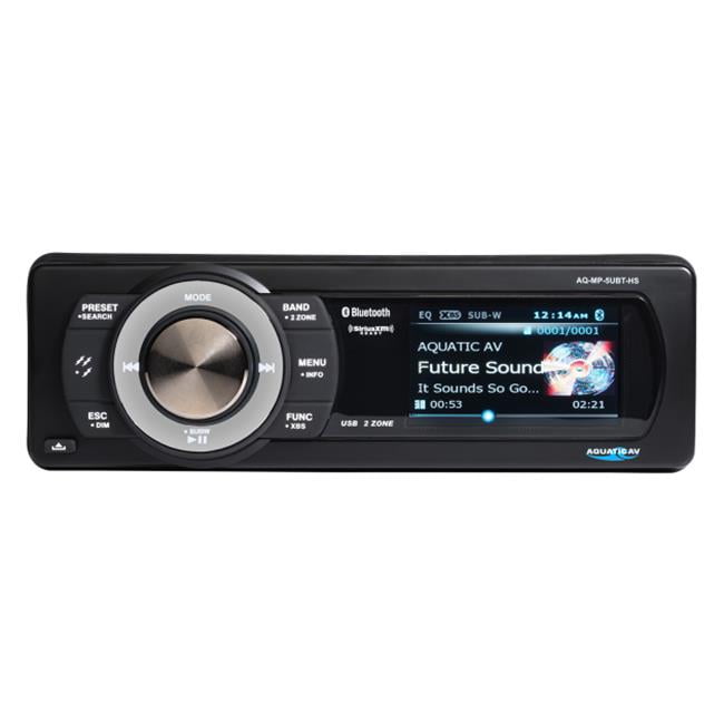 AQUATIC AV AQ-MP-5UBT-HS HARLEY DAVIDSON RADIO W// FREE SIRIUS XM RECEIVER