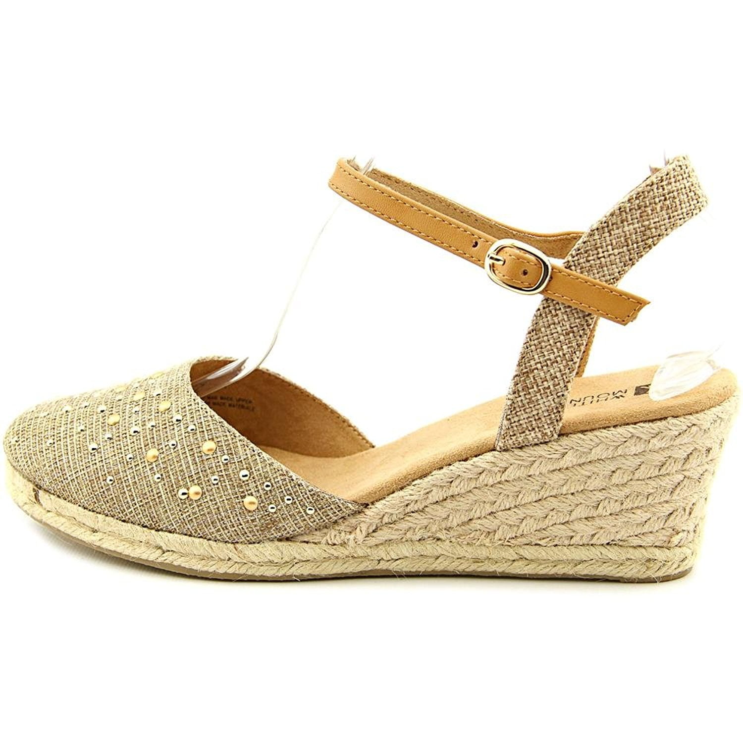 canvas wedge shoes closed toe