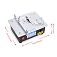 thumbnail image 3 of Mini sierra de mesa, 7 engranajes, torno eléctrico pequeño para carpintería doméstica con manguera de vacío, máquina cortadora de alta Herramientas eléctricas Type1 Enchufe de la UE de lujo Scienceny TO011855-08B, 3 of 6