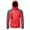 Watermelon Red, variant on VBTAPA Mens Waterproof Rain Jacket with Removable Hood Lightweight Color Block Windbreaker Slim Fit Long Sleeve Hiking Travel Softshell Raincoat Orange XXXXL