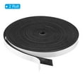thumbnail image 3 of REGALWOVEN Weather Stripping Door Seal, Foam Tape for Window, Door Insulation, Soundproofing Black 3/8 Inch x 3/32 Inch x 16Ft, 3 of 5