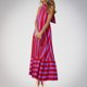 thumbnail image 2 of Vestido de Verano Informal Impreso Cuello Redondo sin Mangas Cuello Colgante Del Hombro Vestido de Playa Poliéster, Moda de las Señoras, 2 of 9