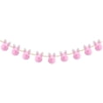 thumbnail image 2 of 98.4in Easter Decorations Garland Cute Short Plush Bunny Garland Felt Ears Easter Banner Decorations for Spring Holiday Party Tree Wall Fireplace Mantle Home Indoor Outdoor Spring Decor, 2 of 4