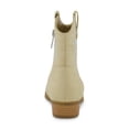 thumbnail image 3 of Jessica Simpson Girls Youth Layla Fade Beige Tan Cowgirl Boot, 3 of 8