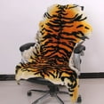 thumbnail image 3 of Tiger design 100% Real Sheepskin Wool Luxury Thick Soft Shaggy, 3 of 3